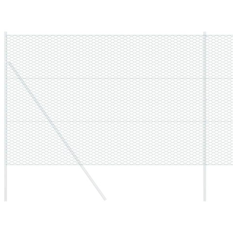 OGRODZENIE HEKSAGONALNE ZIELONY 1.4X 25M STAL