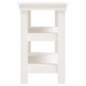 STOLIK ROBOCZY BIAŁY 78,5X50X80CM LITE DREWNO SOSNOWE