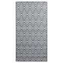 DYWAN NA ZEWNĄTRZ ARAKIL BIAŁO-CZARNY 160X230CM PP