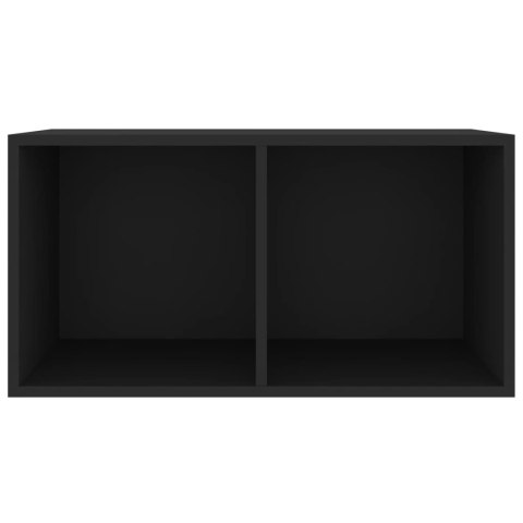 SZAFKA NA WINYLE CZARNA 71X34X36CM