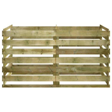 KOMPOSTOWNIK IMPREGNOWANE DREWNO SOSNOWE 180X90X90CM