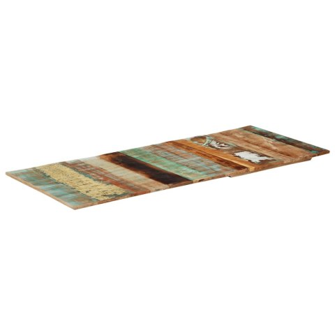 PROSTOKĄTNY BLAT STOŁOWY 60X140CM 15-16MM DREWNO Z ODZYSKU