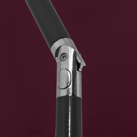 PARASOL PLAŻOWY BORDOWY 200X125CM