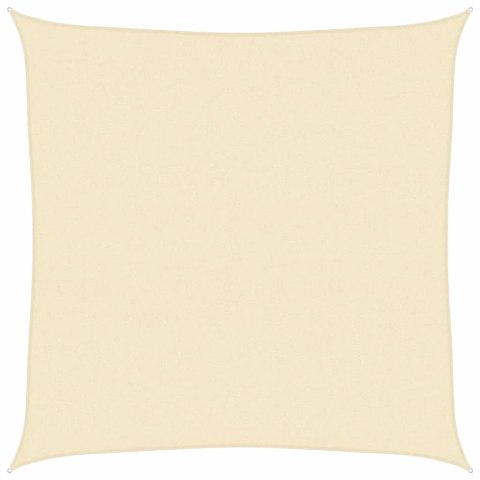 ŻAGIEL PRZECIWSŁONECZNY OGRODOWY MARKIZA TARAS 160G/M² KREMOWY 4,5X4,5M HDPE