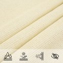 ŻAGIEL PRZECIWSŁONECZNY OGRODOWY MARKIZA TARAS 160G/M² KREMOWY 4,5X4,5M HDPE