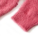 SWETER DZIECIĘCY Z DZIANINY BRUDNY RÓŻ 104