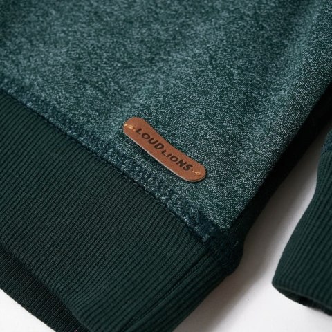 BLUZA DZIECIĘCA CIEMNOZIELONA 140