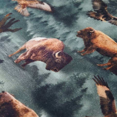 BLUZA DZIECIĘCA CIEMNOZIELONA 140