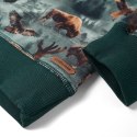 BLUZA DZIECIĘCA CIEMNOZIELONA 140