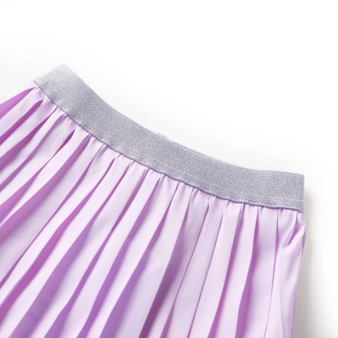 DZIECIĘCA SPÓDNICZKA PLISOWANA LILIOWA 140