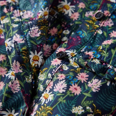 SUKIENKA DZIECIĘCA Z DŁUGIMI RĘKAWAMI CIEMNONIEBIESKA 128