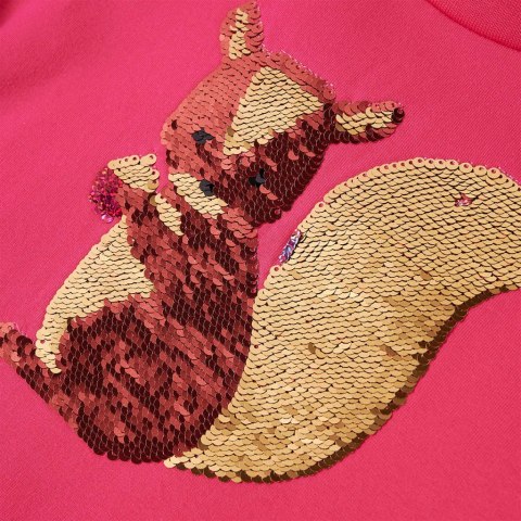 BLUZA DZIECIĘCA JASKRAWY RÓŻ 116