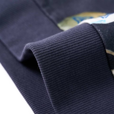 BLUZA DZIECIĘCA GRANATOWA 128