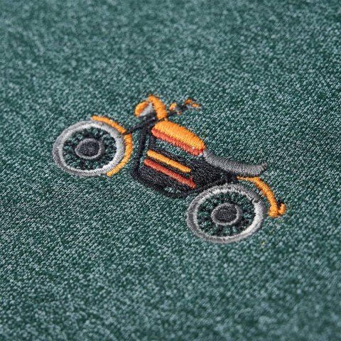 BLUZA DZIECIĘCA CIEMNOZIELONY MELANŻ 92