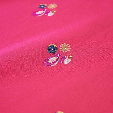 BLUZA DZIECIĘCA JASKRAWY RÓŻ 128