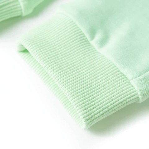 DZIECIĘCE SPODNIE DRESOWE JASNOZIELONE 140