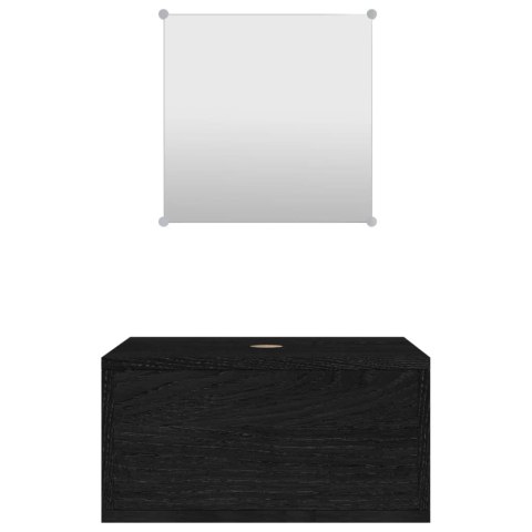 2-CZ ZESTAW MEBLI ŁAZIENKOWYCH CZARNY