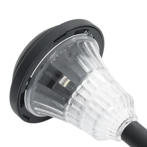 SOLARNE LAMPKI OGRODOWE LED 12 SZT. KOLEC BIAŁE ŚWIATŁO IP44