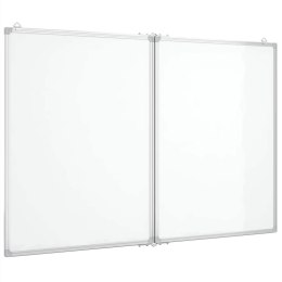 TABLICA MAGNETYCZNA SKŁADANA 120X100X1,7CM ALUMINIOWA