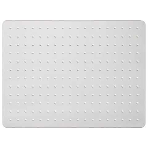 DESZCZOWNICA PRYSZNICOWA STAL NIERDZEWNA 304 PROSTOKĄTNA