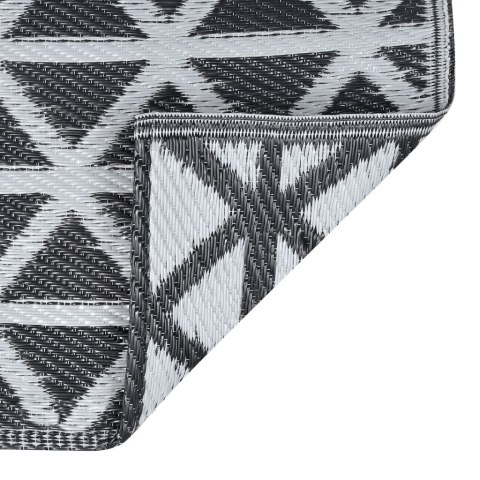 DYWAN NA ZEWNĄTRZ ARAKIL CZARNY 160X230CM PP