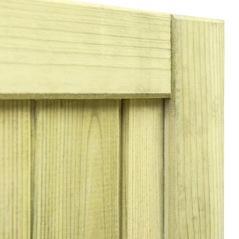 FURTKA OGRODOWA IMPREGNOWANE DREWNO SOSNOWE 75X 100CM