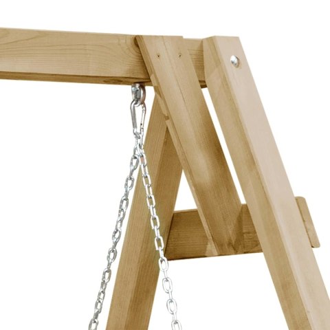 HUŚTAWKA OGRODOWA IMPREGNOWANE DREWNO SOSNOWE 205X150X157CM