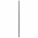 LUSTRO ŚCIENNE CZARNE Ø 50CM OKRĄGŁE