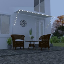 MARKIZA ZWIJANA Z LED 350X150CM KREMOWA