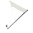 MARKIZA ZWIJANA Z LED 350X150CM KREMOWA