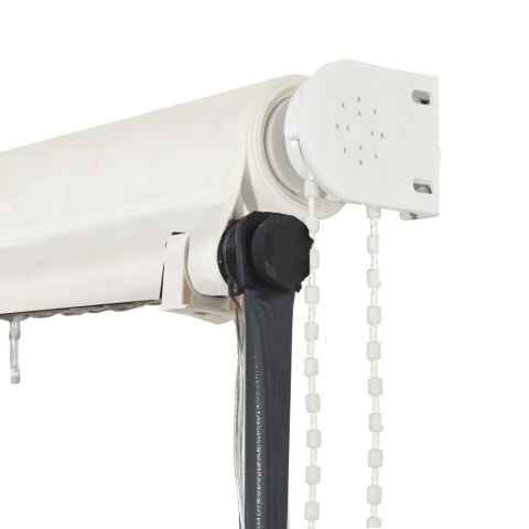 MARKIZA ZWIJANA Z LED 350X150CM KREMOWA