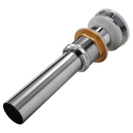 ODPŁYW Z KORKIEM DO UMYWALKI STAL NIERDZEWNA