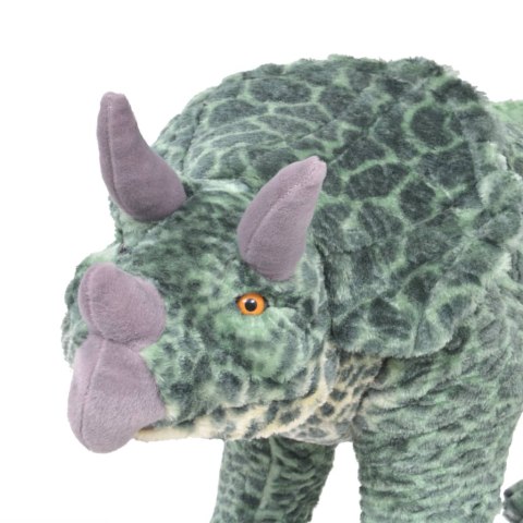 PLUSZOWY TRICERATOPS STOJĄCY ZIELONY,XXL