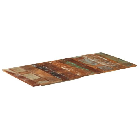 PROSTOKĄTNY BLAT STOŁOWY 60X120CM 15-16MM DREWNO Z ODZYSKU