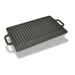 ŻELIWNA PŁYTA GRILLOWA DWUSTRONNA 50X23CM