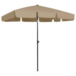 PARASOL PLAŻOWY TAUPE 200X125CM
