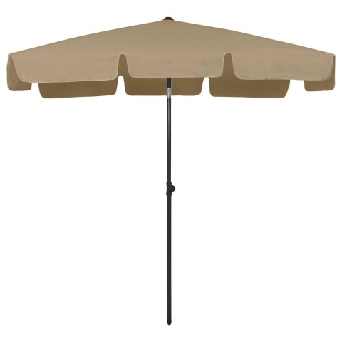 PARASOL PLAŻOWY TAUPE 200X125CM