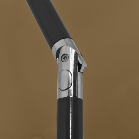 PARASOL PLAŻOWY TAUPE 200X125CM