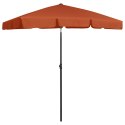 PARASOL PLAŻOWY TERAKOTA 180X120CM