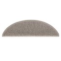 SAMOPRZYLEPNE NAKŁADKI NA SCHODY 15 SZT. 56X17X3CM SREBRNE