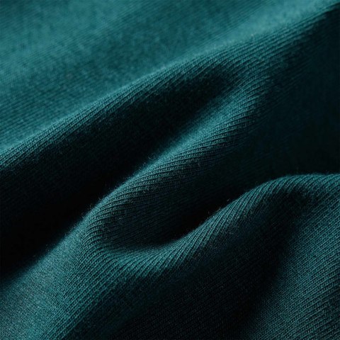 SUKIENKA DZIECIĘCA Z DŁUGIMI RĘKAWAMI CIEMNOZIELONA 128