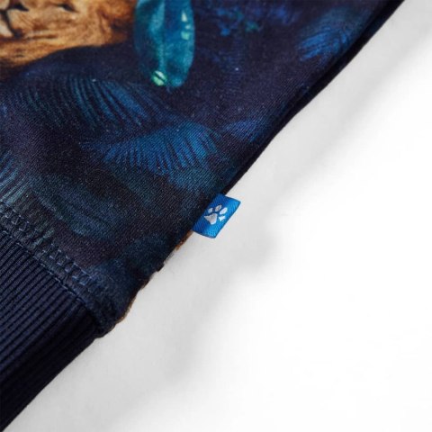 BLUZA DZIECIĘCA GRANATOWA 140