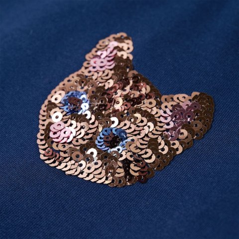 BLUZA DZIECIĘCA GRANATOWA 140