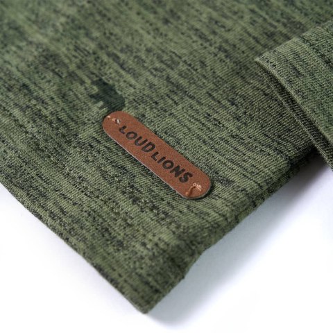 KOSZULA DZIECIĘCA KHAKI MELANŻ 128