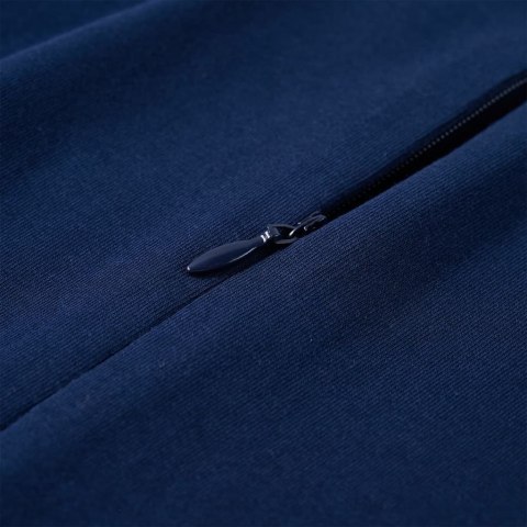 SUKIENKA DZIECIĘCA Z DŁUGIMI RĘKAWAMI GRANATOWA 104