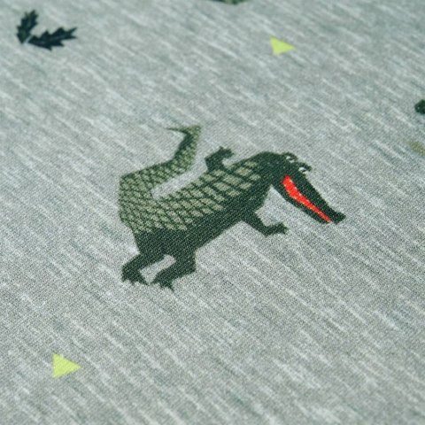 BLUZA DZIECIĘCA JASNE KHAKI MELANŻOWE 140