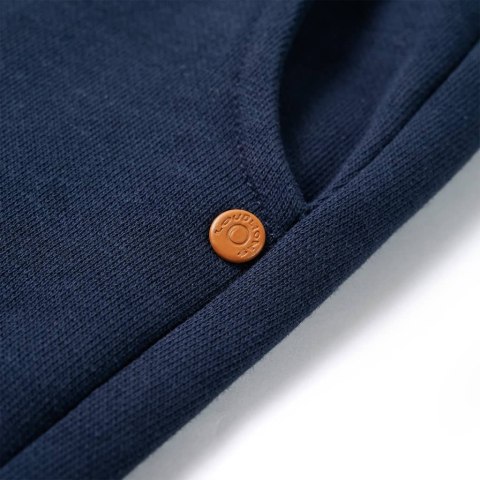 DZIECIĘCE SPODNIE DRESOWE GRANATOWY MELANŻ 128