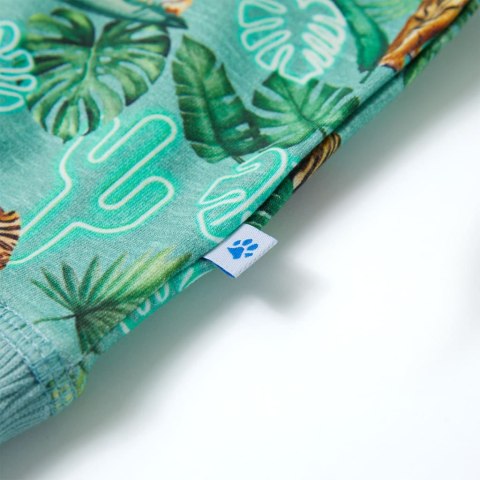 BLUZA DZIECIĘCA JASNOZIELONY MELANŻ 140