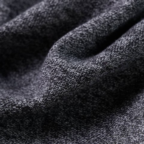 BLUZA DZIECIĘCA Z KAPTUREM I ZAPIĘCIEM NA ZAMEK SZARY MELANŻ 104