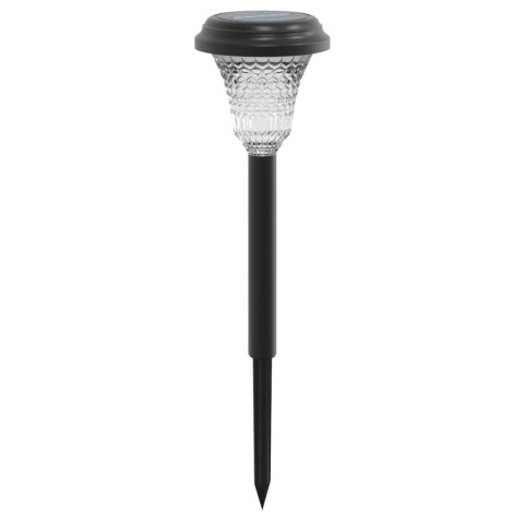 SOLARNE LAMPKI OGRODOWE Z KOLCEM LED 12 SZT BIAŁE ŚWIATŁO IP44